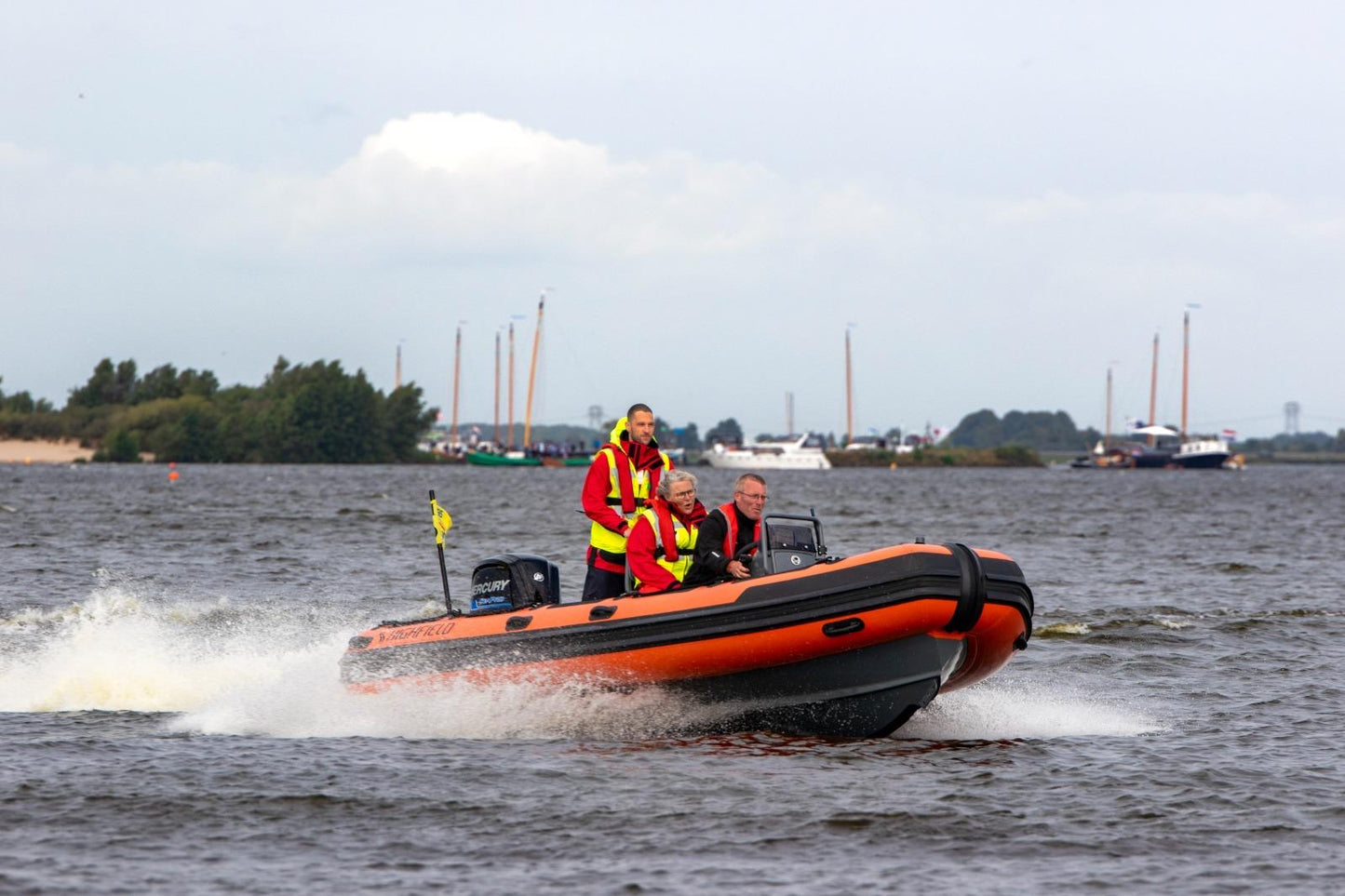 Highfield Patrol 540 inc Mercury 75 sea pro DEMO